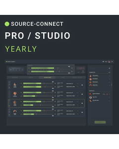 Source-Connect Pro/Studio – Yearly Subscription
